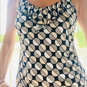 White House Black Market ruffle top